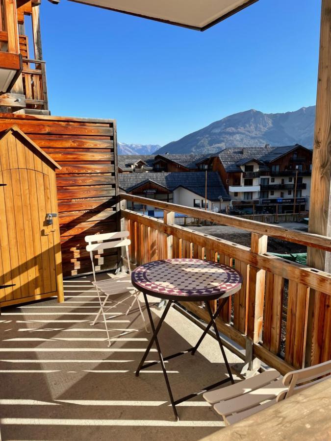 Front Neige 1800, Cosy 4-6P, Parking Couvert Daire Les Orres Dış mekan fotoğraf
